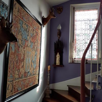 Escalier statue