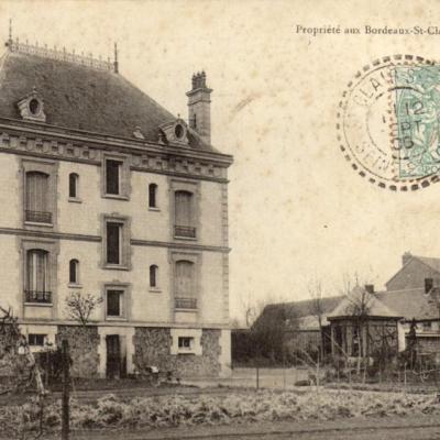 Manoir face voie verte 1906