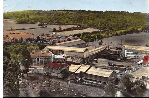 Usine vue aerienne annees 1960